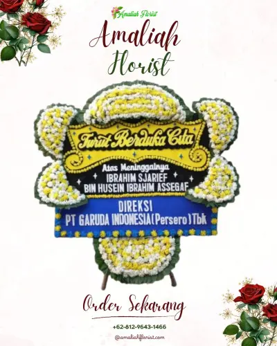 Papan Bunga Duka di Bandarharjo